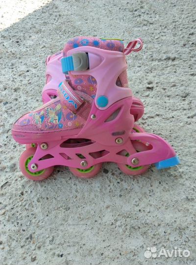 Роликовые коньки детские раздвижные