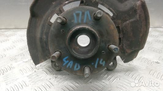 Ступица передняя левая toyota RAV 4 ZSA3 (4AD14K90