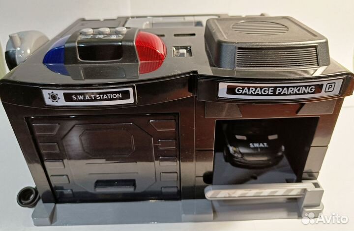 Детский гараж с машинкой