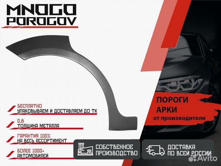 Ремонтные пороги Nissan Wingroad 2 (Y11)