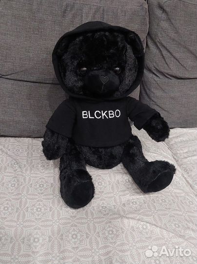 Мягкая игрушка черный медведь blkbo