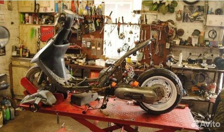 Ремонт скутеров мопедов питбайков и эндуро