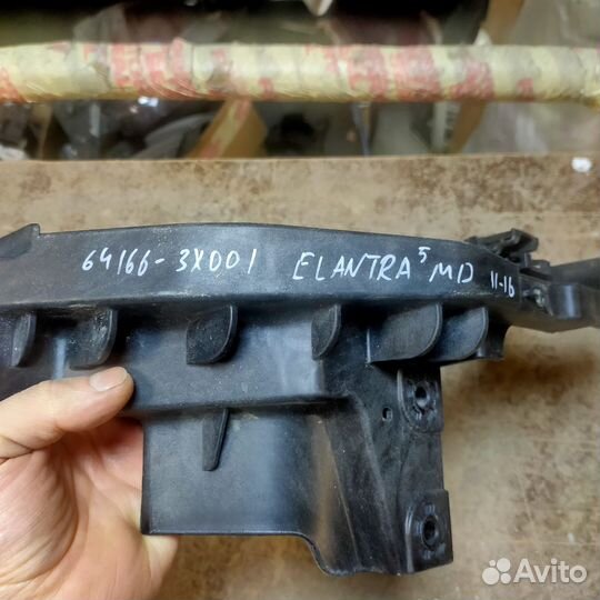 Крон-н рамки рад-ра прав Elantra MD 11-16 Ориг