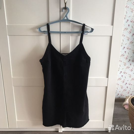 Джинсовый сарафан pull&bear