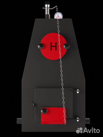 Твердотопливный котёл 65 квт