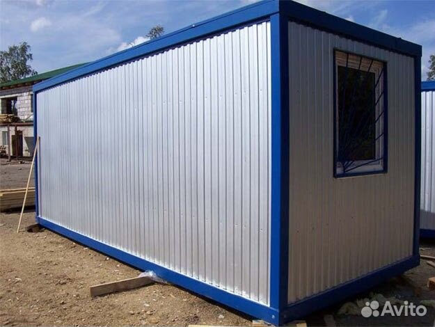 Бытовка из металла 5*2,4*2,4 (лдсп)