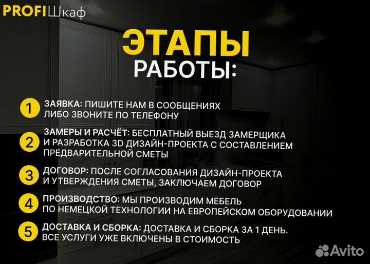 Кухня до потолка угловая