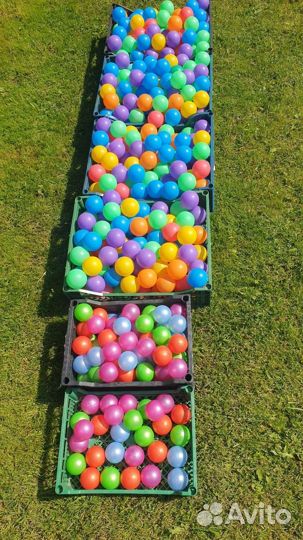 Шарики для сухого бассейна 427шт