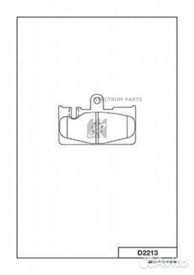 Kashiyama D2213 Дисковые колодки kashiyama