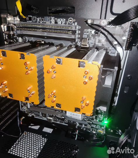 Кулер для CPU Jingsha A6. 3 вентилятора