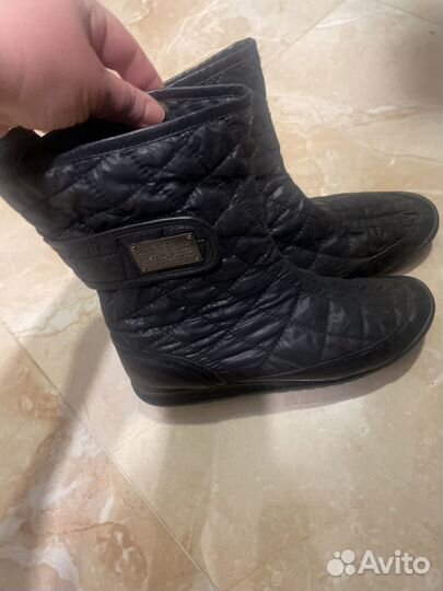 Полусапоги италия стеганные