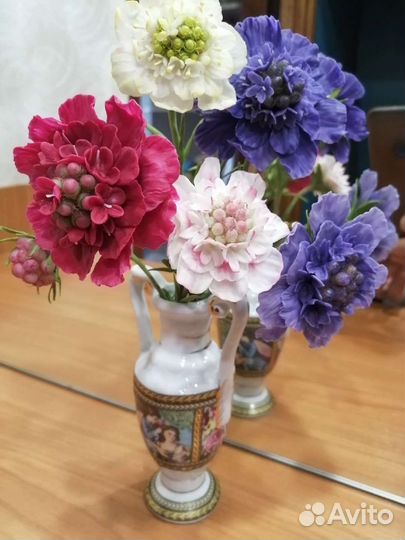 Цветы из полимерной глины