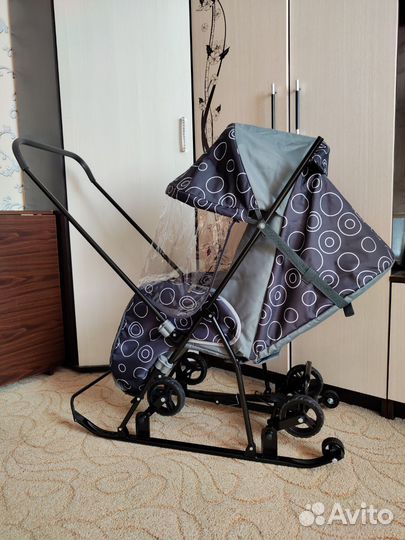 Санки-коляска