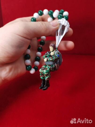 Парашютист вдв подвес в авто четки