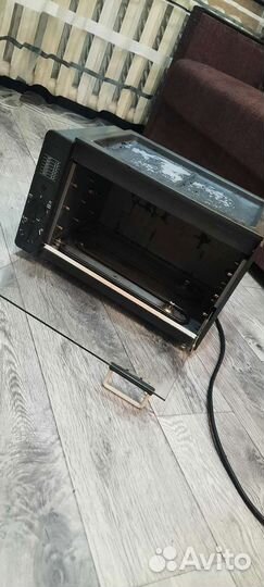 Электрическая мини печь гриль phillips