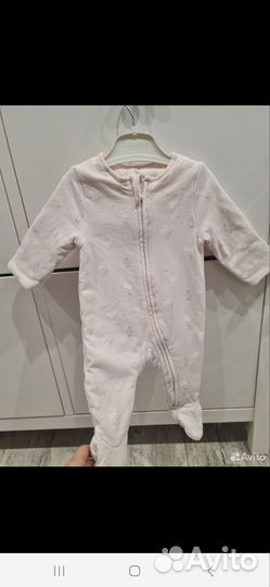 Большой пакет одежды для девочки 62 68