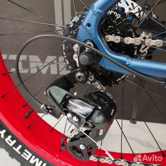 Велосипед фэтбайк, гидравлические тормоза