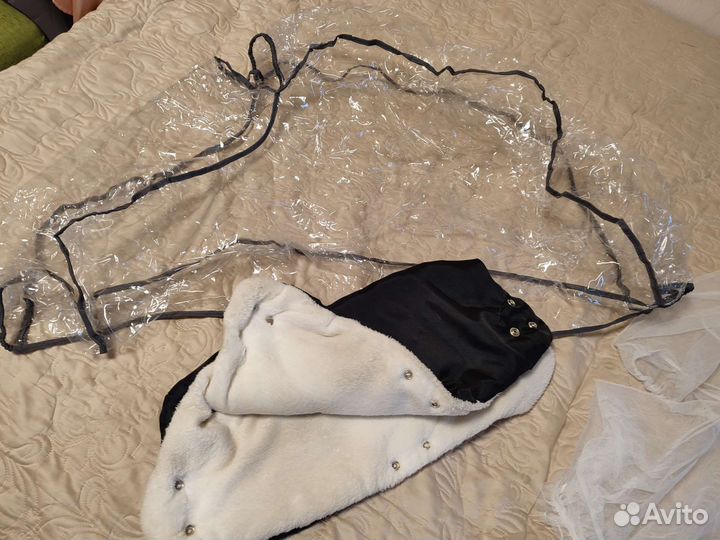 Дождевик, сетки, муфта на коляску