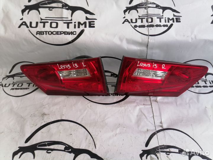 Задние фонари в крышку багажника lexus is