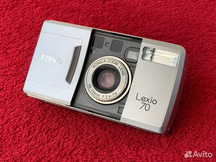 Konica Lexio 70, протестирован с пленкой