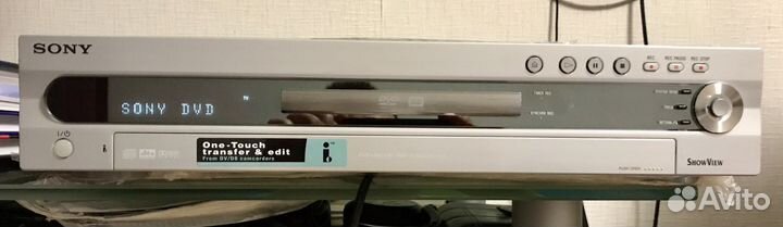 Пишущий DVD-плеер Sony