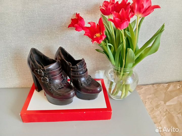 Боты, ботинки на платформе, 37