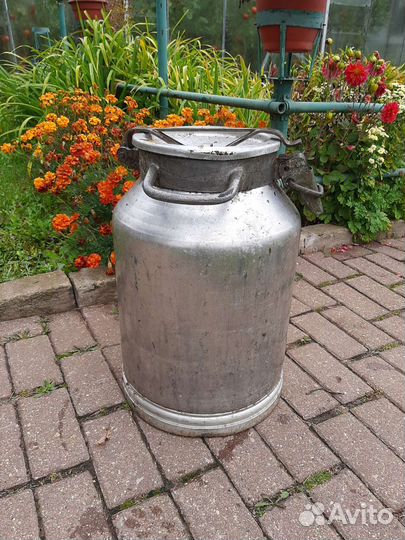 Фляга алюминиевая бу 40л