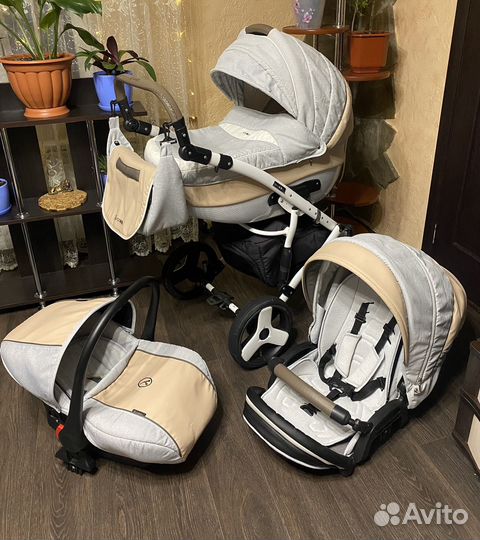 Коляска 3 в 1 coletto