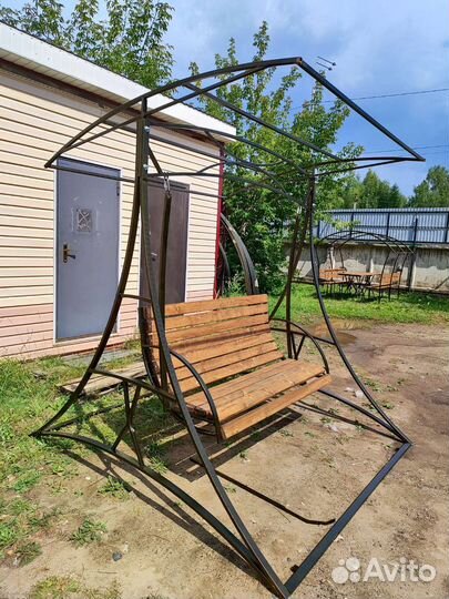 Садовые качели новые разборные