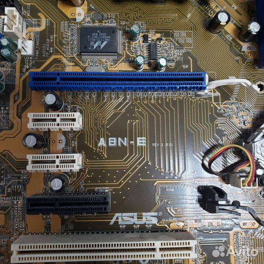 Материнская плата с процессором 939