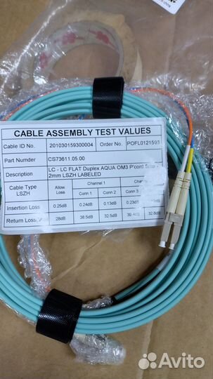 Оптический патчкорд SM, MM