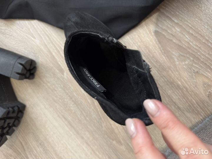 Ботильоны замшевые 36 размер