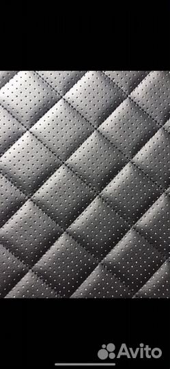 Лада Приора хб модельные чехлы экокожа ромб/чер.ст