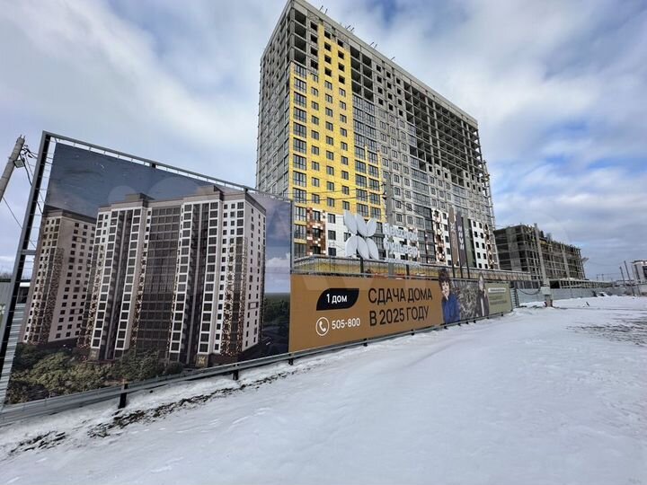 2-к. квартира, 69,8 м², 4/17 эт.