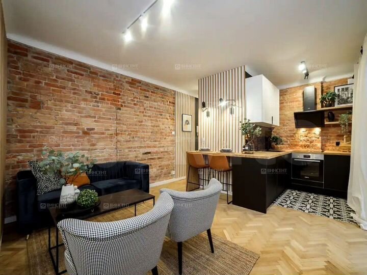 1-к. квартира, 38 м², 7/9 эт.