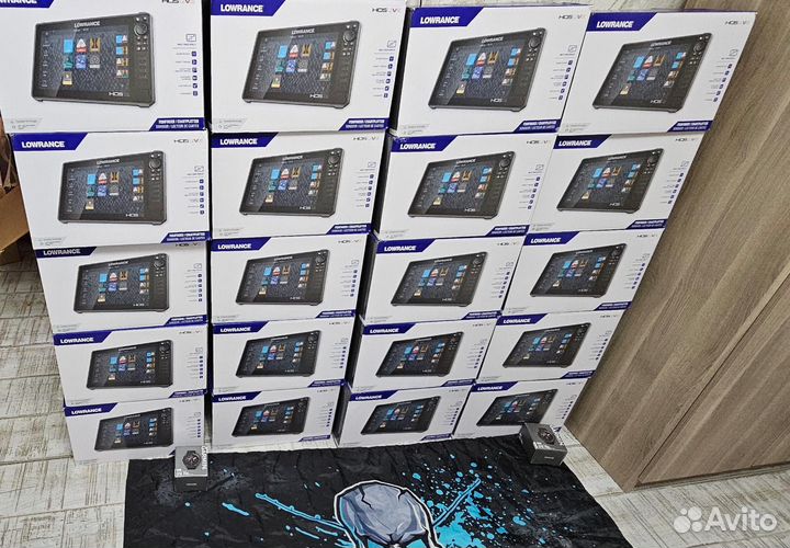 Lowrance HDS 12 live с датчиком 3 in1, RUS 23.3 (г