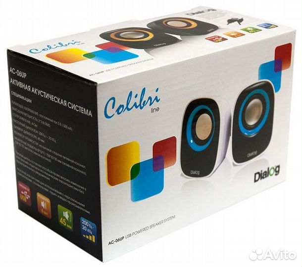 Акустика стерео компьютера; 57682