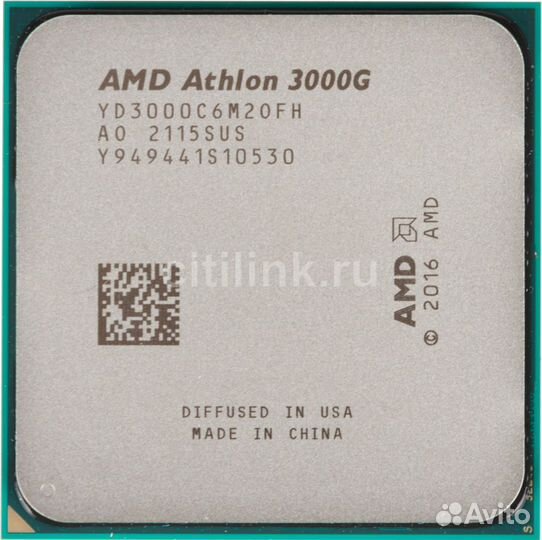 Процессор AMD Athlon 3000G