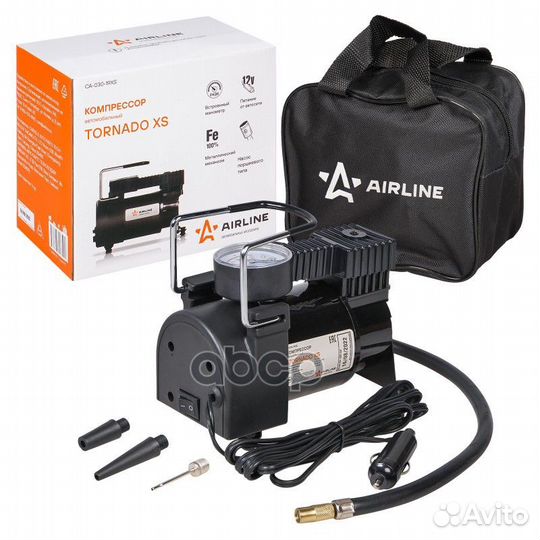 Компрессор tornado XS с сумкой (30 л/мин. 7 атм)