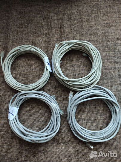 Интернет кабель, витая 4 пары, 2 пары