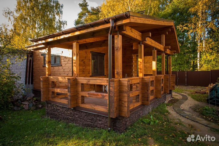 Строительство и реконструкция домов дач и бань