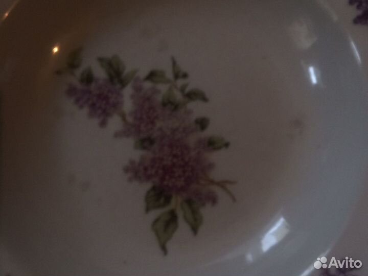 Блюдца Тарелки Винтаж