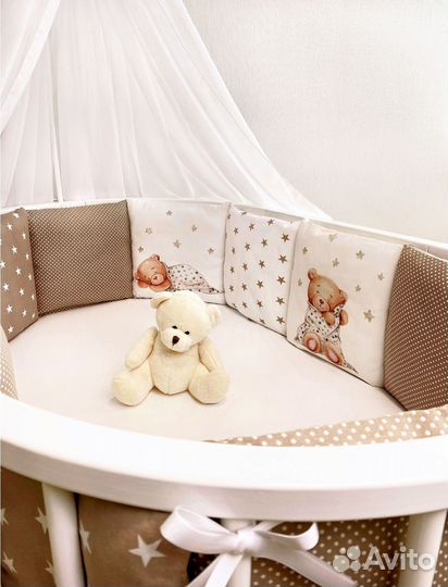 Бортики в кроватку