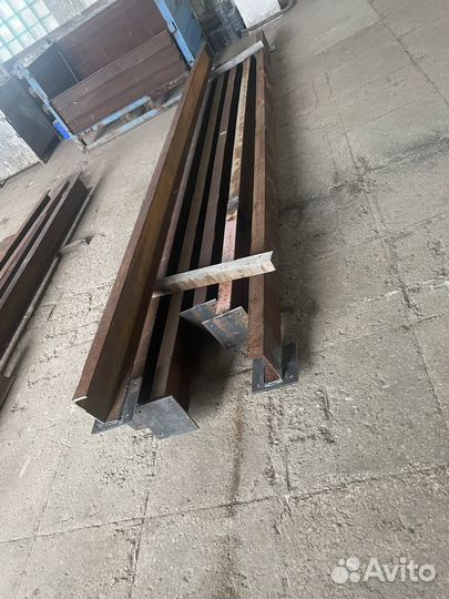 Каркас ангара 72м2, 4х18 высота 3,7 односкатный