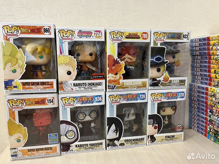 Фигурки funko pop anime