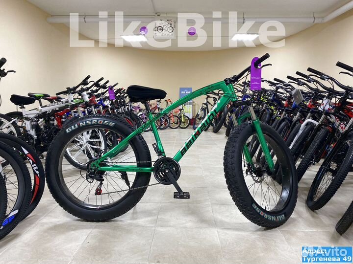 Велосипед взрослый фэтбайк