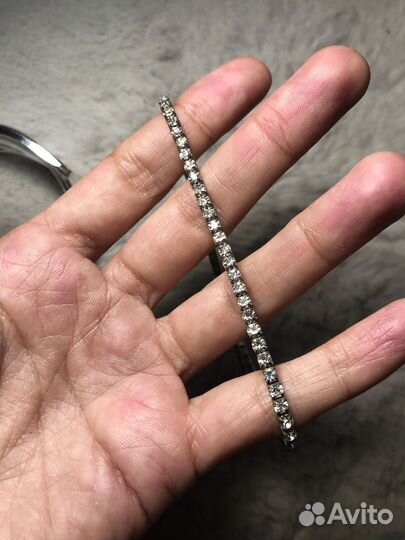 Браслеты металл перфорация шипы набор 5 Шт