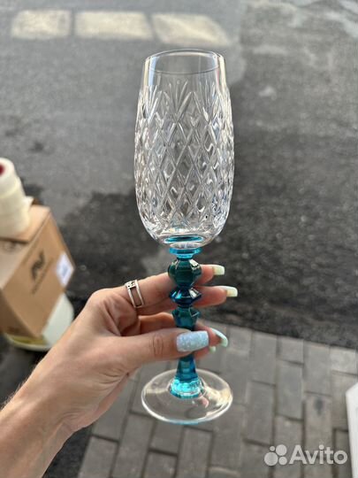 Хрустальные бокалы гхз