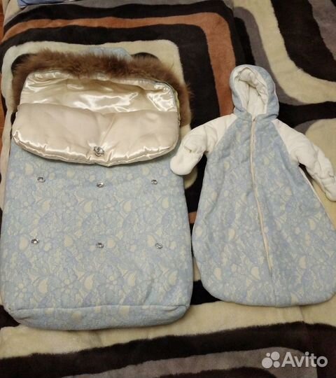 Конверт на выписку зимний новый