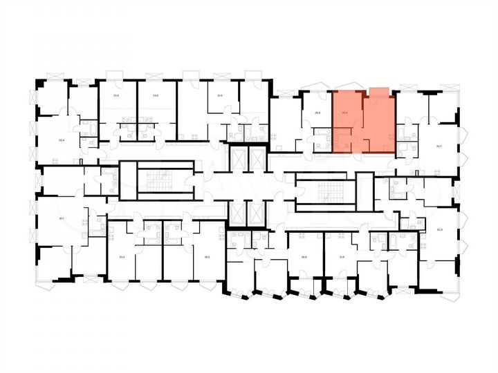 1-к. квартира, 36,8 м², 8/32 эт.